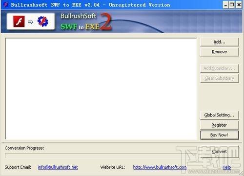 Bullrushsoft SWF to EXE Convertor,Bullrushsoft SWF to EXE Convertor下载,Bullrushso